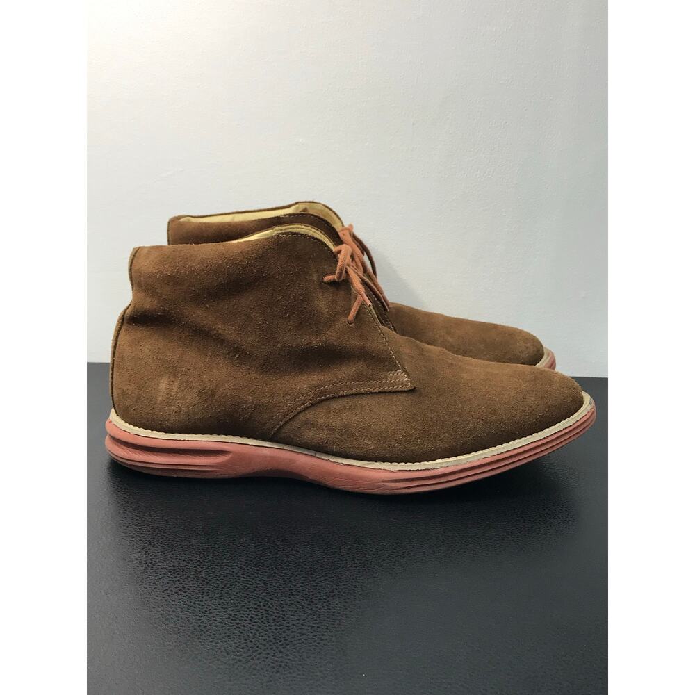 Martin Dingman 10.5 Country Wear Brown Suede Leather Lace Up Chukka Boots - Picture 4 of 16
